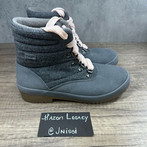 Keds~Women’s~Gray WaterResistant Boot w/ Thinsulate High Top~Size 6 - Picture 2 of 10